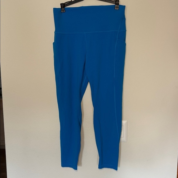 Lululemon Align High Rise Pant with Pockets Poolside Blue Leggings size 12 - Picture 3 of 7
